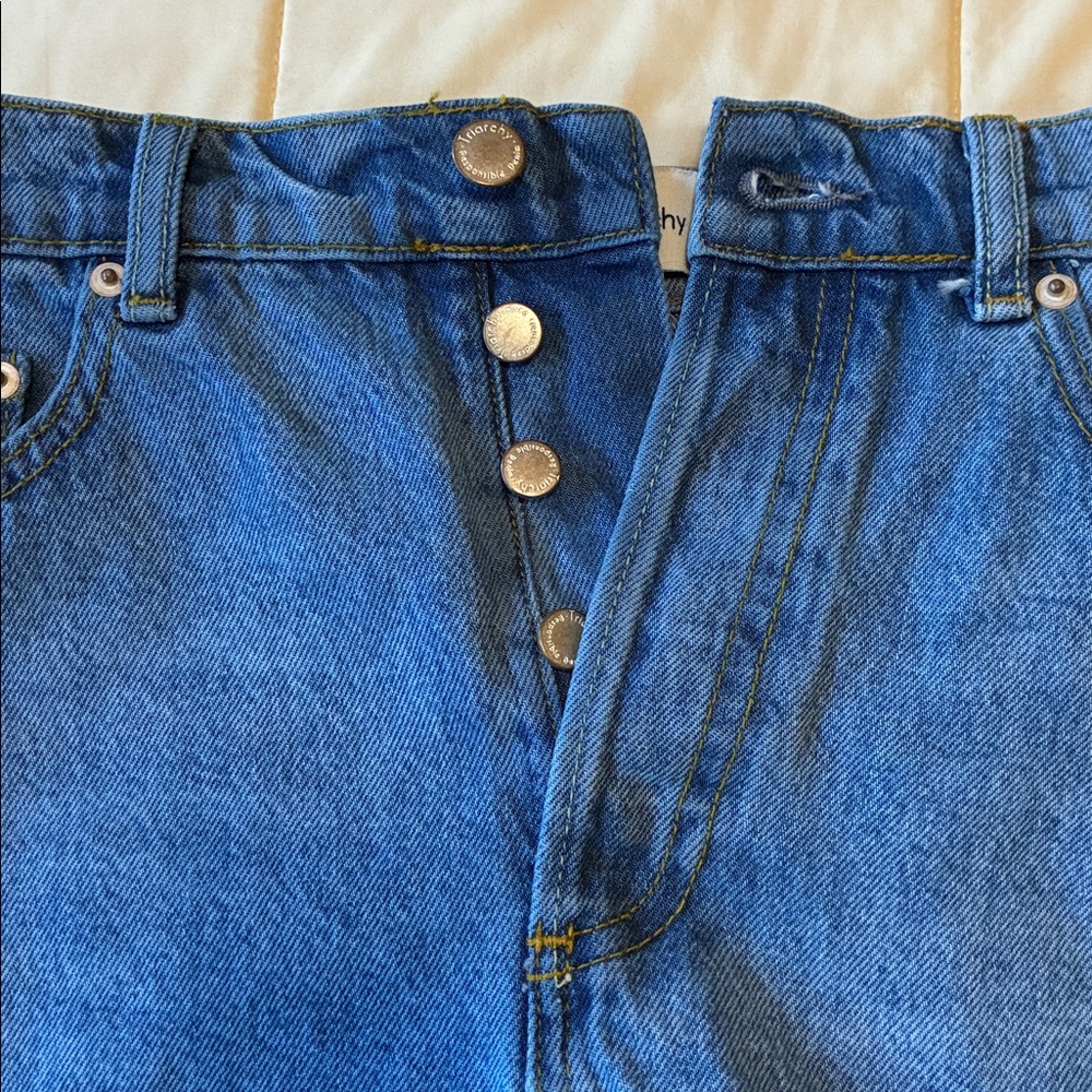 Triarchy Cut Off Shorts - Picture 3 of 9